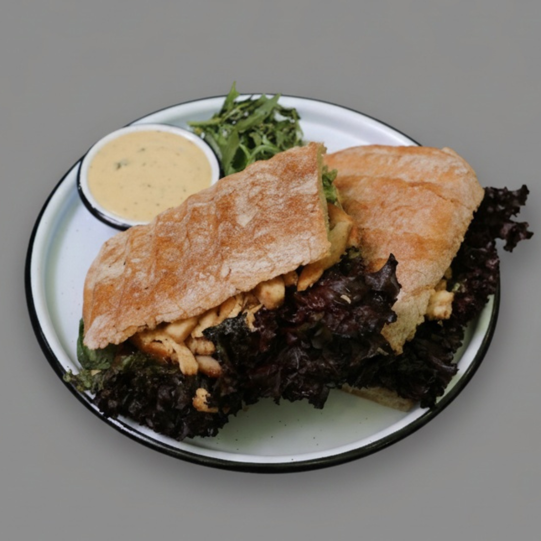 ساندویچ مرغ و پنیر فرانسوی (حجم دو نفره)